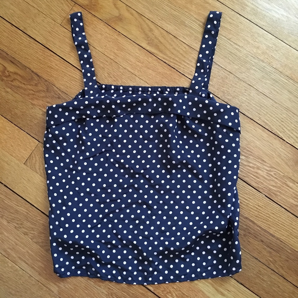 Vintage Polka Dot Pinup Tank Top